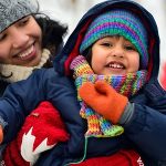 Child and winter