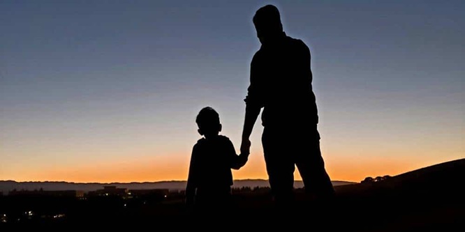 father and son