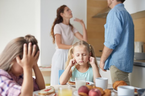 Child, Mother and Father,